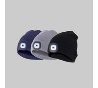 BERRETTO CON LUCE FRONTALE RICARICABILE Col Blu Abbigliamento Lavoro Invernale