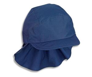 Berretto con para-nuca blu marino taglia 47 | Sterntaler