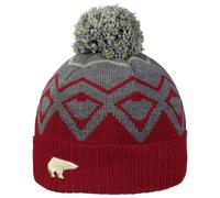 Berretto con Pompon Ziggy by Eisbär rosso One Size