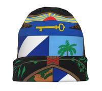 Berretto con Repubblica di Cubaemblema Nazionale da Uomo Elastico Morbido Caldo Cappello Invernale Quotidiano Unisex Comodo in Seta di Latte Sciarpa per La Testa Idea Regalo per papà O Lui Skullcap