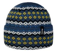 Berretto con Risvolto North by Eisbär grigio-blu One Size