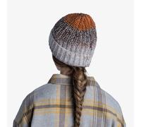 Berretto con risvolto polare e lavorato a maglia Buff ~ grigio Olya