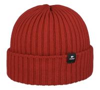 Berretto con Risvolto Ripp by Eisbär rosso One Size