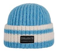 Berretto con Risvolto Twotone by Chillouts blu One Size