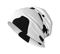 Berretto con Teschio Pelle Dalmata Macchie di Cane Animali Animali Fauna Selvatica Dalmata Cappello Lavorato a Maglia Passamontagna in Poliestere Cappello Berretto Slouchy Cappello da Corsa
