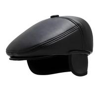 Berretto con visiera da uomo GR-26106 - Nero / M