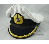 Berretto con visiera marina da guerra per ufficiali tenente in mare fino al...
