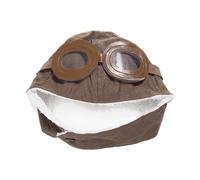 Berretto Con Visiera Per Bambini 1 Pezzo, Cappello Per Bambini Alla Moda Dei Cartoni Animati, Cappello Caldo Invernale Antivento, Cappello Per Bambini Con Occhiali Di Sicurezza (Marrone)