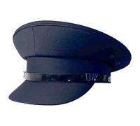 Berretto con visiera stile autista blu navy, taglia 61 cm, X-large