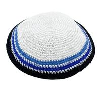 Berretto con Zucchetto Kippah in Cotone Giudaico Lavorato a Maglia Fatto a Mano per Uomo Cappello Yamaka Cappelli Ebrei per Ragazzi E Bambini