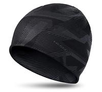 Berretto Corsa Berretto Sportivo Caldo Berretto Ciclismo Uomo Donna Antivento Traspirante Antistatico Beanie Cappelli Stagione Fredda Cappellino Running per Sci Ciclismo Danza Allenamento (Twill)