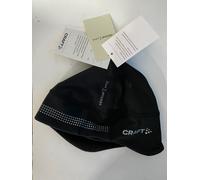 CRAFT Shelter 2.0 Bicicletta Antivento Berretto Unisex, Unisex, Shelter 2.0 Bonnet de vélo Coupe-Vent, Nero, XL