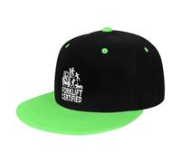 Berretto da Baseball, 90S Hip Hop Forklift Certified Dad Hat Regolabile Baseball cap Vintage Cappellino Visiera per Campeggio Golf Running