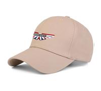 Berretto da baseball alla moda A.s.t.o.n M.a.r.ti.n, Berretto da Baseball Cotone Moto Tappo, Cappello da baseball casual unisex Snap.back, Cappellino(Khaki)