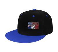 Berretto da Baseball America France French Flag Cappellino Visiera Protezione UV Dad Hat Traspirante Trucker cap per Campeggio Escursionismo Sport