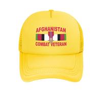 Berretto da Baseball Bronze Star Afghanistan Combat Veteran Trucker cap Traspirante Cappellino da Baseball Regolabile Cappellino Visiera per Escursionismo Gym Running