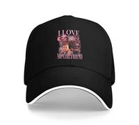 Berretto da Baseball Cappellini da Pesca I Love My Girlfriend Johnny Cage, Cappellini da Pesca di Lusso da Uomo, Cappellini da Baseball da Uomo