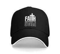 Berretto da Baseball Casual Fede Cristiana Oltre la Paura Escursionismo Pesca Camionista Cappello Unisex-Adolescenti di Alta qualità Berretti da Baseball alla Moda Cotone, per Tutte Le Stagioni