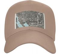 Berretto da baseball classico Old Washington DC Satellite Photo APH Map 1968 Vintage District of Columbia Atlas Bucket Hat Baseball Cap Uomo Cappello da donna