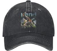 Berretto da Baseball Classico Vintage Rebirth Titanosaurus World Denim Snapback Hat Land Dinosaur Outdoor Workouts Regalo Regolabile