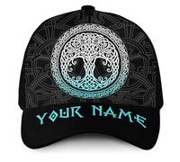 Berretto da Baseball Customize Viking, Vikings - Personalized Dad Hat Regolabile Trucker cap Protezione UV Cappellino Visiera per Sport Running Escursionismo