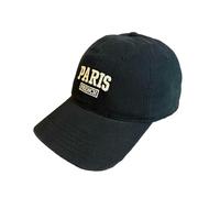 Berretto da baseball da uomo alla moda Pa RIS berretto da baseball uomo donna retrò sport all'aperto casual cappello da sole estivo, Nero , Taglia unica