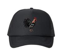 Berretto da Baseball da Uomo e da Donna con Protezione Solare Cappello da Camionista Cappello da Camionista for Il Tempo Libero Stampato Cappellino Non Strutturato Regolabile(Black)