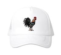 Berretto da Baseball da Uomo e da Donna con Protezione Solare Cappello da Camionista Cappello da Camionista for Il Tempo Libero Stampato Cappellino Non Strutturato Regolabile(White)