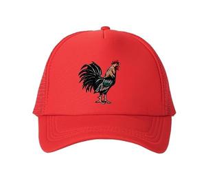 Berretto da Baseball da Uomo e da Donna con Protezione Solare Cappello da Camionista Cappello da Camionista for Il Tempo Libero Stampato Cappellino Non Strutturato Regolabile(Red)