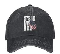 Berretto da Baseball da Uomo l'America è nel Mio Dna Berretto da Baseball Bandiera USA y2k Retro Uomini Cappello da Camionista per Adulti Protezione Solare Escursionismo Pesca Snapback cap Regalo
