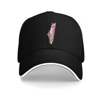 berretto da baseball da uomo, mappa palestinese Palestina berretto da baseball Cool Femmina Maschio Trucker Cappello di alta qualità Logo personalizzato Caccia Camping Baseball Caps Regalo, regalo