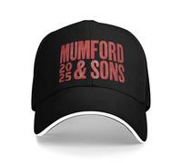Berretto da Baseball da Uomo Mumford And Sons 2025 Tour Berretto da Baseball Merch Fashion Sun cap per Uomo Donna Golf Headewear Regalo Regolabile