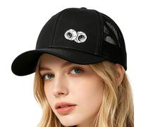 Berretto da baseball da uomo, stile Dad, per esterni, divertente, per estate, campeggio, pesca, escursionismo, golf, ciclismo, baseball, sport all'aria aperta, donne e uomini, Nero