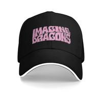 Berretto da Baseball da Uomo Unisex Imagine Dragons Band Loom World Tour 2025 Cappello alla Moda Berretto da Baseball Cappello da Camionista Regalo Quotidiano Headewear Regalo
