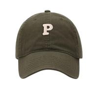 Berretto da baseball da uomo, versatile, per attività all'aperto, design a cupola, regolabile, casual e per il tempo libero, perfetto per tutte le stagioni, comodo ed elegante, estivo, Verde militare