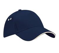 Berretto da baseball di cotone Beechfield Blue Taglia unica