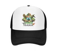 Berretto da Baseball Dino Dana Real Fashion Casual Mesh Regolabile Hip Hop Estate Unisex