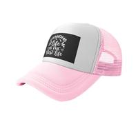 Berretto da Baseball Grandma Life Is The Best Life Dad Hat Vintage Cappellino Visiera Regolabile Trucker cap per Sport Campeggio Escursionismo