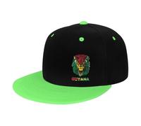 Berretto da Baseball Guyana Guyanese Flag Lion Head Cappellino Visiera Vintage Cappellino da Baseball Protezione UV Trucker cap per Campeggio Sport Escursionismo