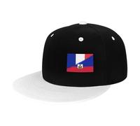 Berretto da Baseball Haitian France French Flag Trucker cap Protezione UV Cappellino da Baseball Traspirante Cappellino Visiera per Sport Campeggio Escursionismo