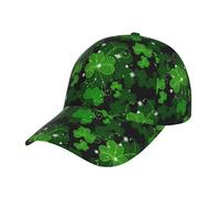 Berretto da Baseball Happy St. Patricks Day,Shamrock Cappellino da Baseball Regolabile Trucker cap Protettivi Cappellino Visiera per Sports Running Escursionismo