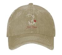 Berretto da Baseball Her Beast His Beauty, Valentine's Day Cappello Escursionismo Casuale Uomini Cappucci da Golf, per Golf, Tennis, Pesca, 55-59cm