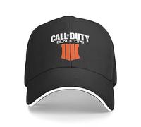 Berretto da Baseball Hiphop Cappello da Sole Call Fashion Duty Black Ops Classico Berretto da Baseball Nero Casual Street da Uomo e da Donna Berretto con Visiera Snapback Regali di Compleanno