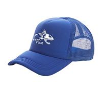 Berretto da Baseball Hiphop Cappello da Sole Fear No Fish Berretto da Camionista Berretto da Baseball a Spina di Pesce Pesca Cappelli da Pescatore Berretto a Rete Unisex Snapback Regali di Compleanno