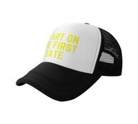Berretto da Baseball,I Fart On The First Date Movimento Berretto Casual,Traspirante Trucker Cappellino per Ciclismo All'Aperto Uomo