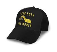 Berretto da Baseball I Run Hoes for Money Dad Hat Vintage Trucker cap Regolabile Cappellino Visiera per Escursionismo Campeggio Gym