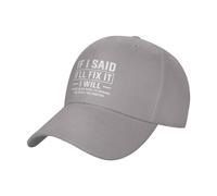 Berretto da Baseball If I Said I'll Fix It I Will Cappellino da Baseball Vintage Trucker cap Regolabile Dad Hat per Escursionismo Sport Campeggio