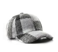 Berretto da baseball in lana di agnello for il calore invernale, berretto da esterno morbido e regolabile, design confortevole e traspirante, da indossare tutti i giorni, copricapo stagionale elegante