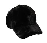 Berretto da baseball in peluche soffice per uomo donna inverno spesso peluche cappello con visiera in pelliccia sintetica anatra lingua tappi caldi protezione per le orecchie cofano, 4, Etichettalia