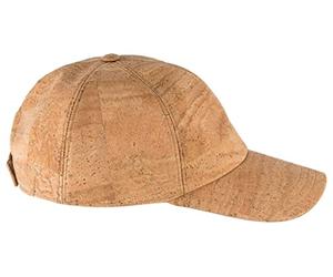 Berretto da baseball in sughero alla moda | Snapback Cap | Berretto con visiera | Naturale e sostenibile | sughero dal Portogallo | marrone o beige, beige., Taglia unica